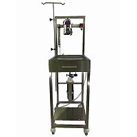Trolley-mounted veterinary anesthesia workstation MDS-SSAM