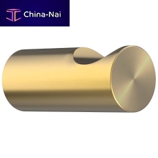 Contemporary coat hook A833-Lbrassstainless steelindividual