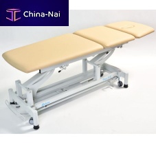 Physiotherapy treatment table FISIO 3.2electricheight-adjustablewith adjustable backrest