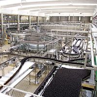 Transport conveyor system for food productsbeveragefor cans