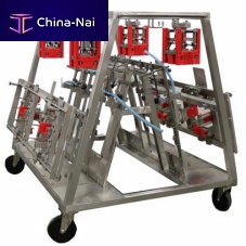 Storage cart stainless steelwith swivel casterscustom