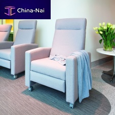 Healthcare facility relax armchair Reclinerscontemporaryfabricmetal