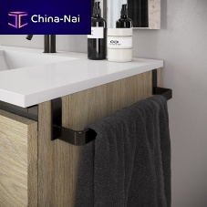 Towel rack with rods EASY undercountermetalblack