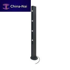Floor-standing lamp LAMBDAextruded aluminumpolycarbonatecontemporary