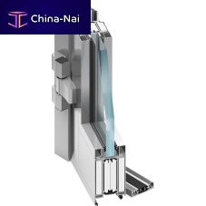 Interior door MB78 EIaluminumswingglazed