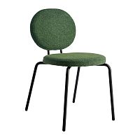 Contemporary chair Confettiindoorfabricpowder-coated steel base