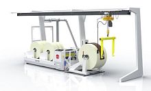 Textile slitting machine SLITTEX