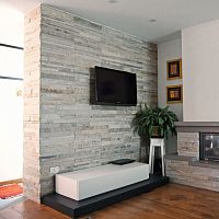 Quartzite wall cladding MULTICOLORinteriorcontemporarytextured