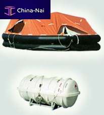 Ship liferaft L1300ABSOLASdavit-launchedinflatable