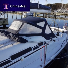Sailboat sprayhood cockpit