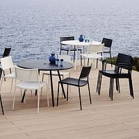 Contemporary chair LESS : 11430indoorgardenaluminum