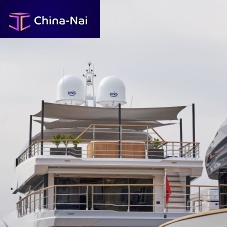 Yacht awning pole IP 86_carbon