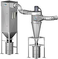 Cyclone dust collector C Seriespneumatic backblowinghigh-efficiency