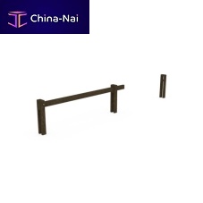 Access control barrier OR-BAR-01slidingrecycled plasticfor public spaces