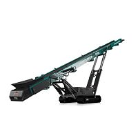 Belt conveyor CT65with adjustable slopefor materials handlingcrawler