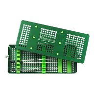 Instrument sterilization tray 10-9090perforated