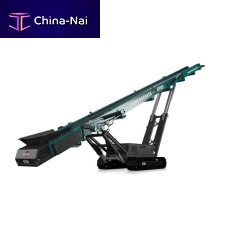 Belt conveyor CT65with adjustable slopefor materials handlingcrawler
