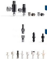 Male connector 500-108for medical devicesautoclavablescrew-in