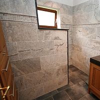 Indoor mosaic tile TOPPOLINO walltravertinesquare