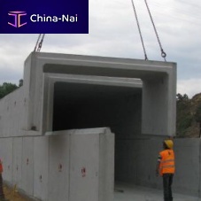 Precast concrete box culvert reinforced concretefor drainage systems