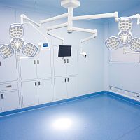 Ceiling-mounted surgical light FY-3+3LEDveterinarydental