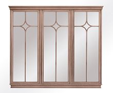Wall-mounted decorative panel GRAN DUCAwoodtextured