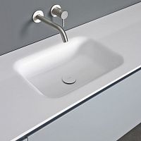 Built-in washbasin FLOATCorian®rectangularcontemporary