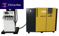 Piston compressor breathing airdiesel enginestationary