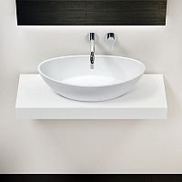 Stone resin vanity top BK-01-M
