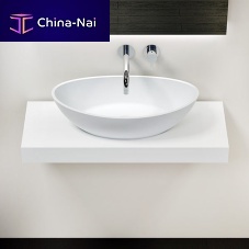 Stone resin vanity top BK-01-M