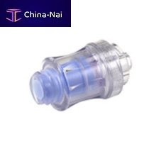 Straight infusion connector 245 serieswith hemostasis valve