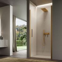 Glass shower enclosure LUCEwith sliding doorfor alcoveshome