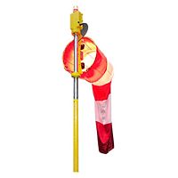 Airport windsock IWT.807.IWC.0 seriesfor helideckswith mastinternally illuminated