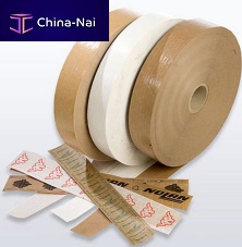 Packaging adhesive tape silicone paperreinforcedgummed