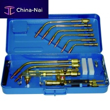 Air-acetylene cutting torch air-cooled