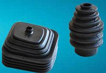 Rectangular bellows rubberaccordion protectionfor machines