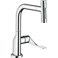 Countertop mixer tap CITTERIOchromed metalkitchen1-hole