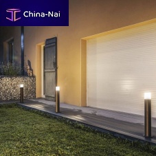 Garden bollard light GRAFIT urbancontemporarysmoked glass