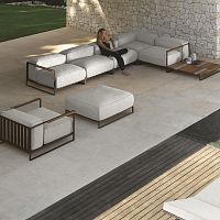Modular sofa CASILDAcornercontemporarygarden