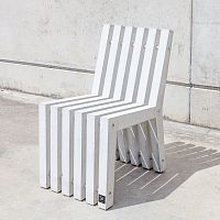 Contemporary garden chair MASTERPLAYER : 501outdoorfiber-reinforced concretefor public space