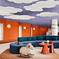PET acoustic panel PEThangingwall-mounted3D