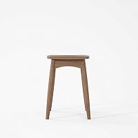 Contemporary stool TW21oakwalnutteak