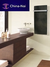 Electric towel radiator SMART: SABLE LUNAIRE contemporarystonewall-mounted