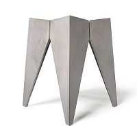 Contemporary stool BRIDGEconcretefiber-reinforced concrete basegarden
