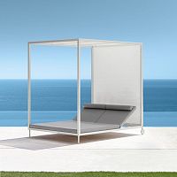 Contemporary daybed CLEO fabricaluminumgarden