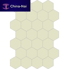 Indoor hexagonal tile LATTE (E)bathroomfloorwall
