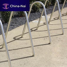 Floor-mounted bike rack BOLAstainless steelcommercialfor public space