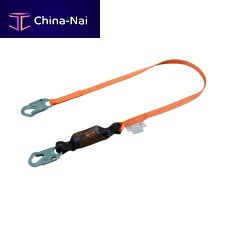 Webbing fall arrest lanyard Miller® Titan IIdoubleshock absorbing