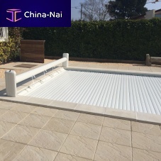 Slatted swimming pool cover automaticsecuritycustom