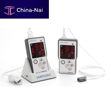 Hand-held pulse oximeter SMARTSIGNS MINIPULSEwith separate sensorwhite